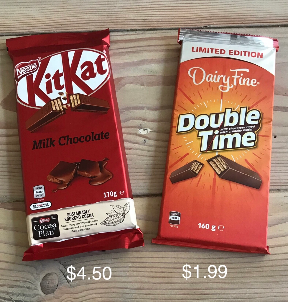 Kit Kat vs Double Time – The Generic Brand At Hand
